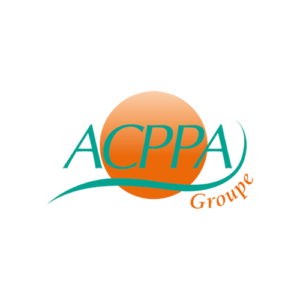 Logo ACPPA Groupe qui est partenaire de la société Tifexel Coiffure et Esthétique.