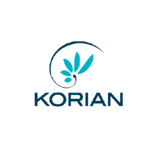 Logo de la société Korian qui est partenaire de la société Tifexel Coiffure et Esthétique.
